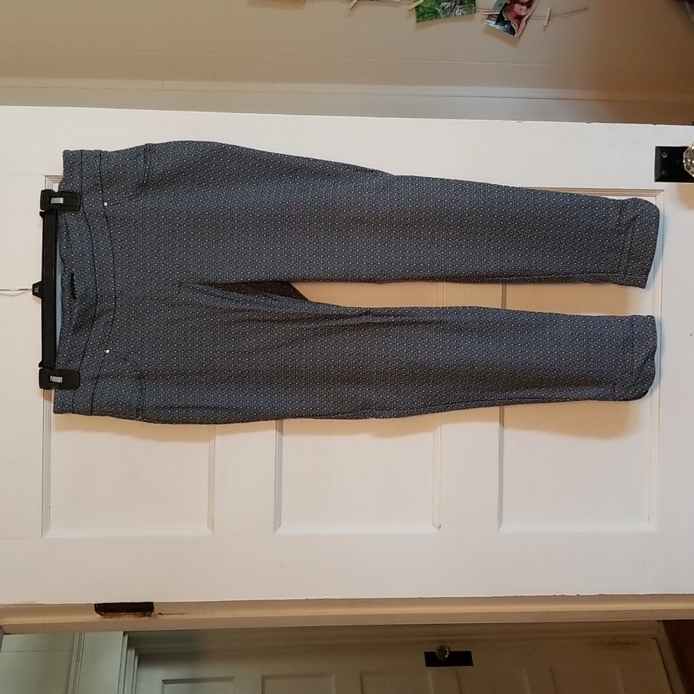 Stretch pull on ankle pants